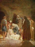 jesus laid in the tomb